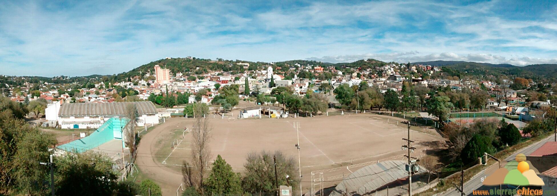 Vista Panorámica del centro de Rio Ceballos