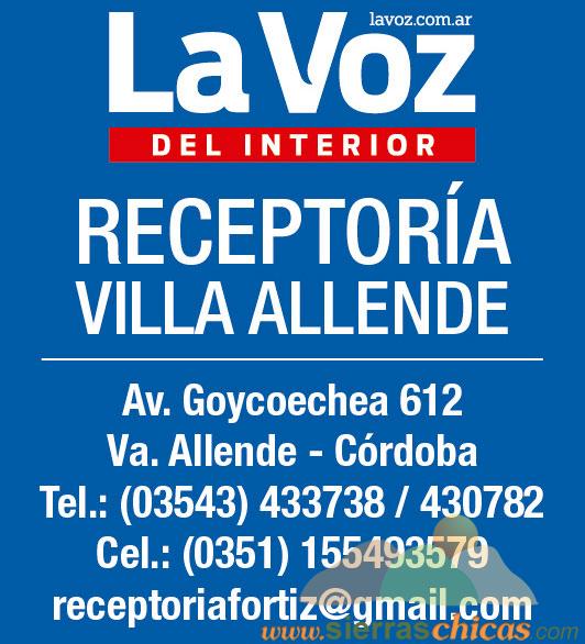 Receptoría La Voz del Interior, Villa Allende