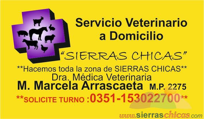 Veterinaria a Domicilio «Sierras Chicas» de Dra. Marcela Arrascaeta